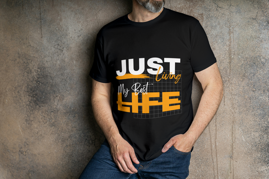 Just Life – Classic Round Neck Tee