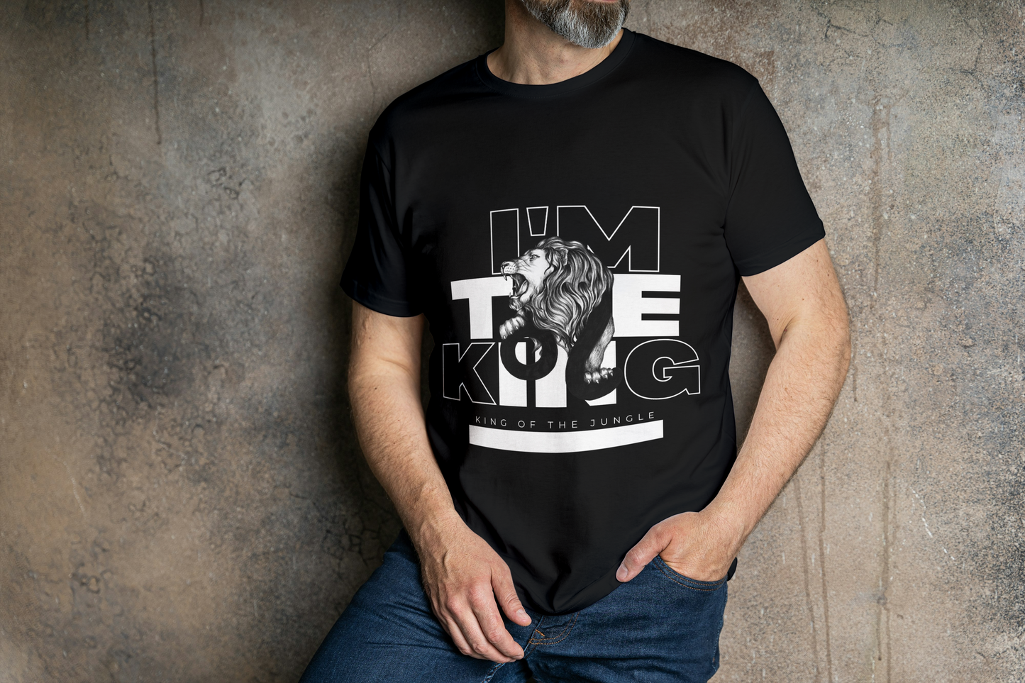 I Am the King Classic Round Neck T-Shirt