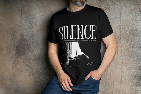 Silence Speaks – Round Neck Tee