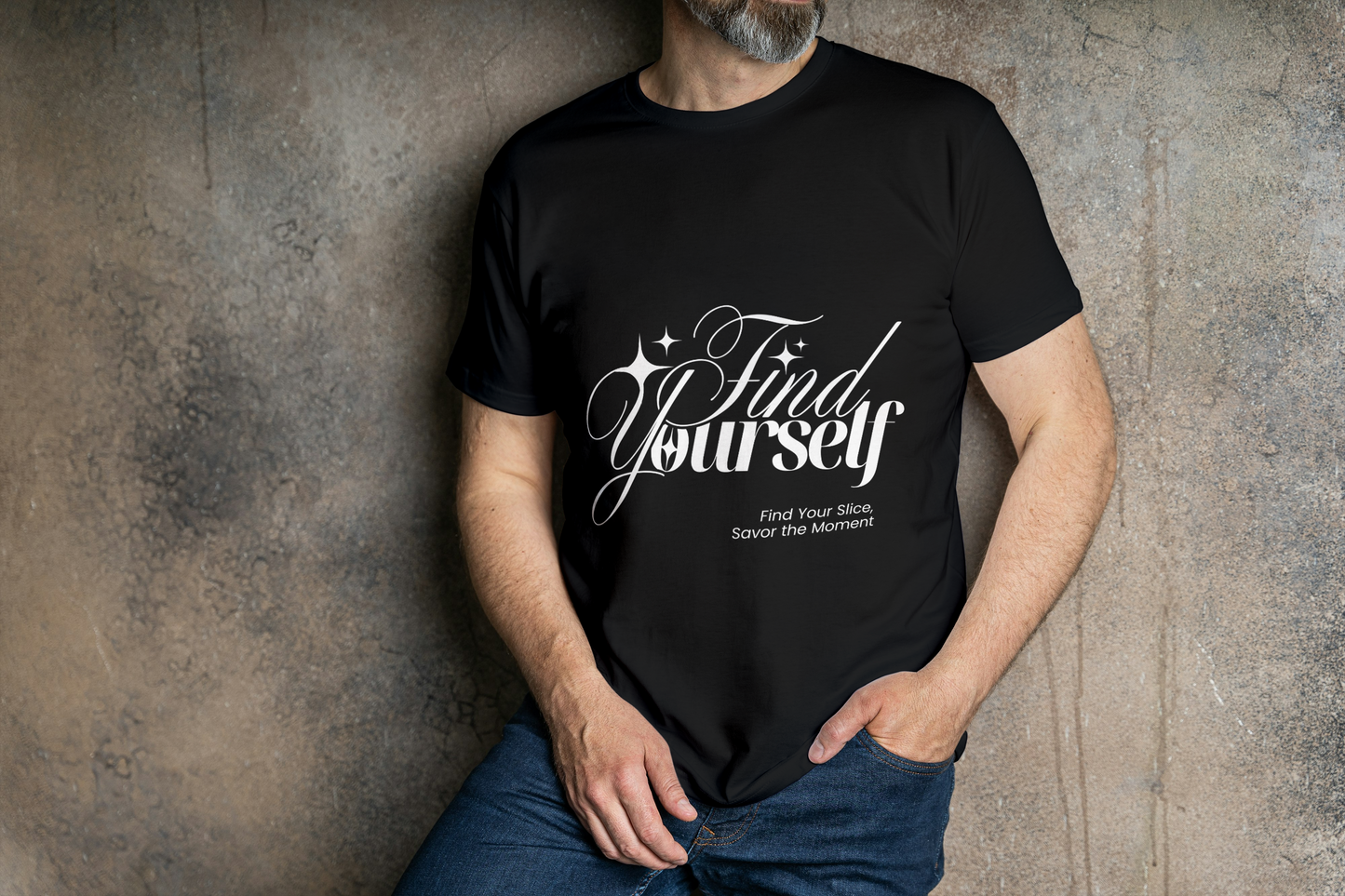 Find Yourself –  Round Neck Tee
