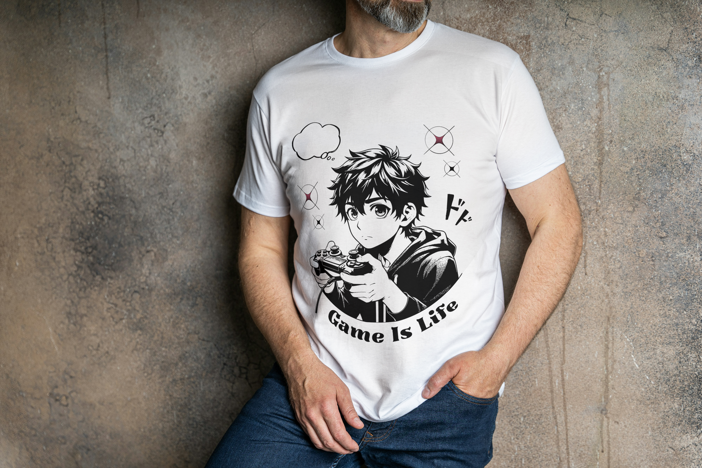 Game Is Life – Classic Round Neck Tee