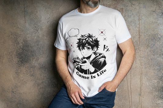 Game Is Life – Classic Round Neck Tee